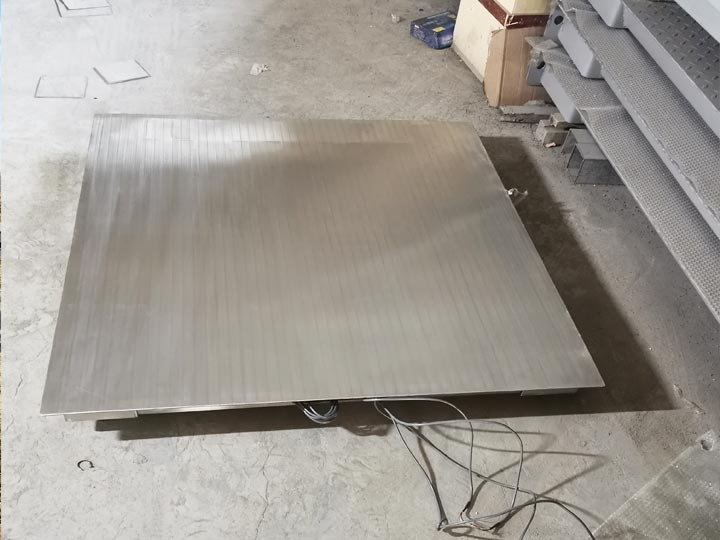 不锈钢小地磅1t 2t 3t